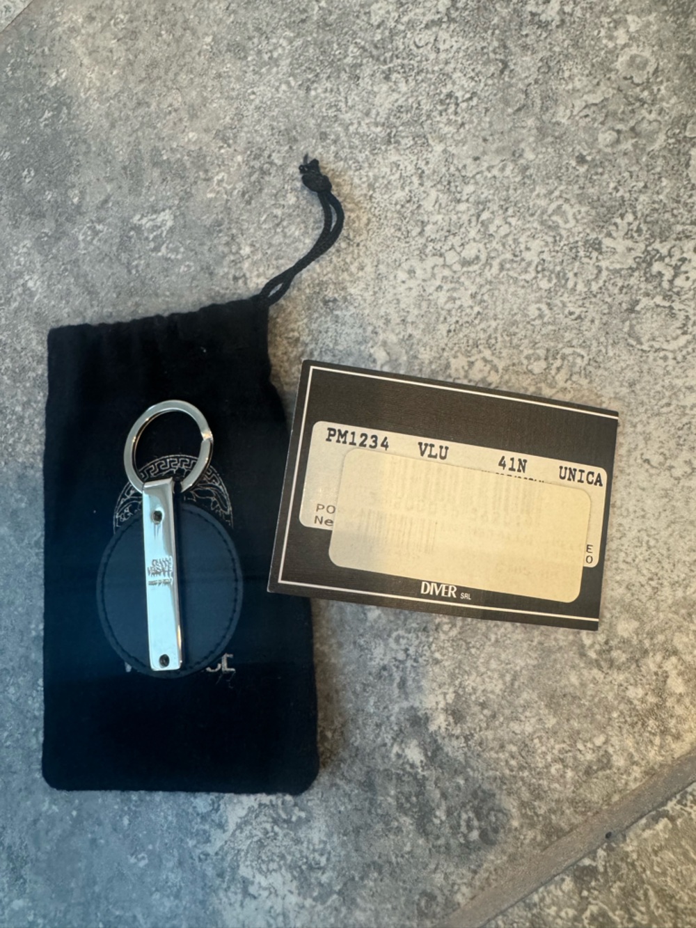 Gianni Versace Accessori Medusa keychain/keyring New - Picture 4 of 6